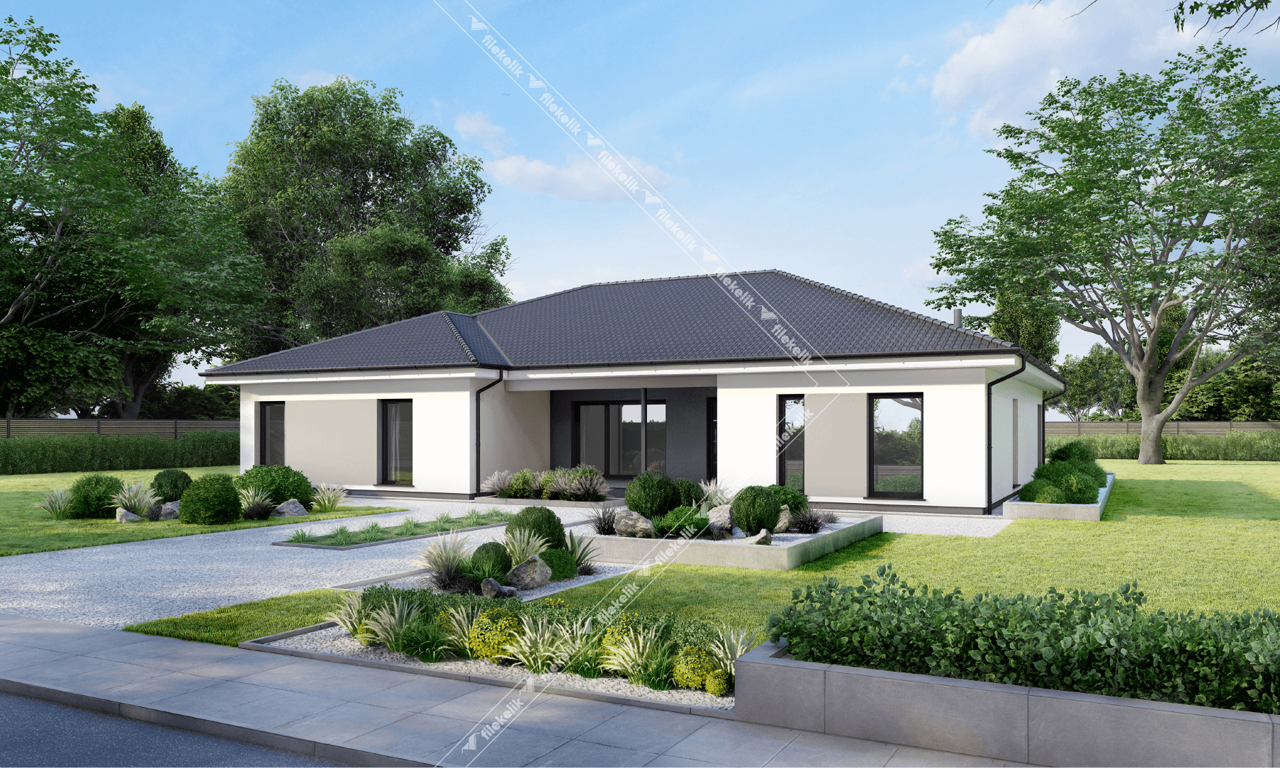 191 m² Tek Katlı Çelik Ev Ekin