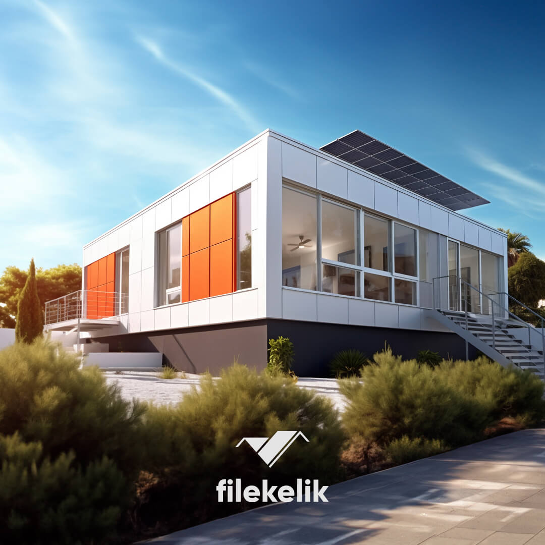 Tek Katlı Çelik Ev