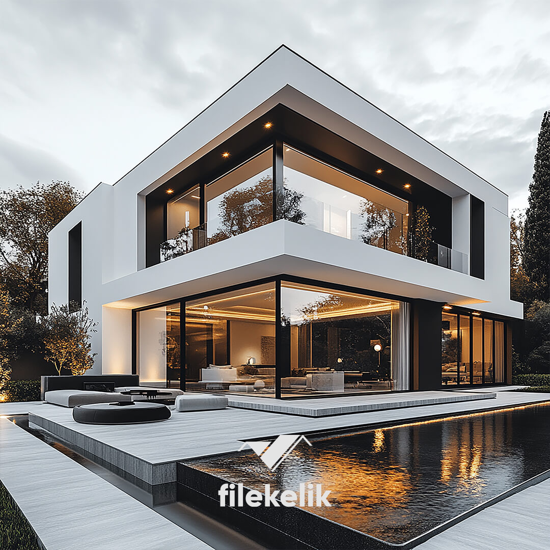 Çift Katlı Çelik Ev