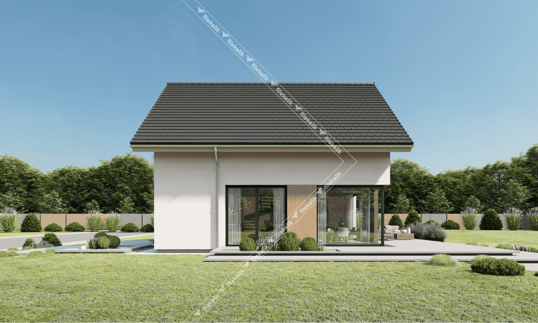 128 m² Çift Katlı Çelik Ev Sadem