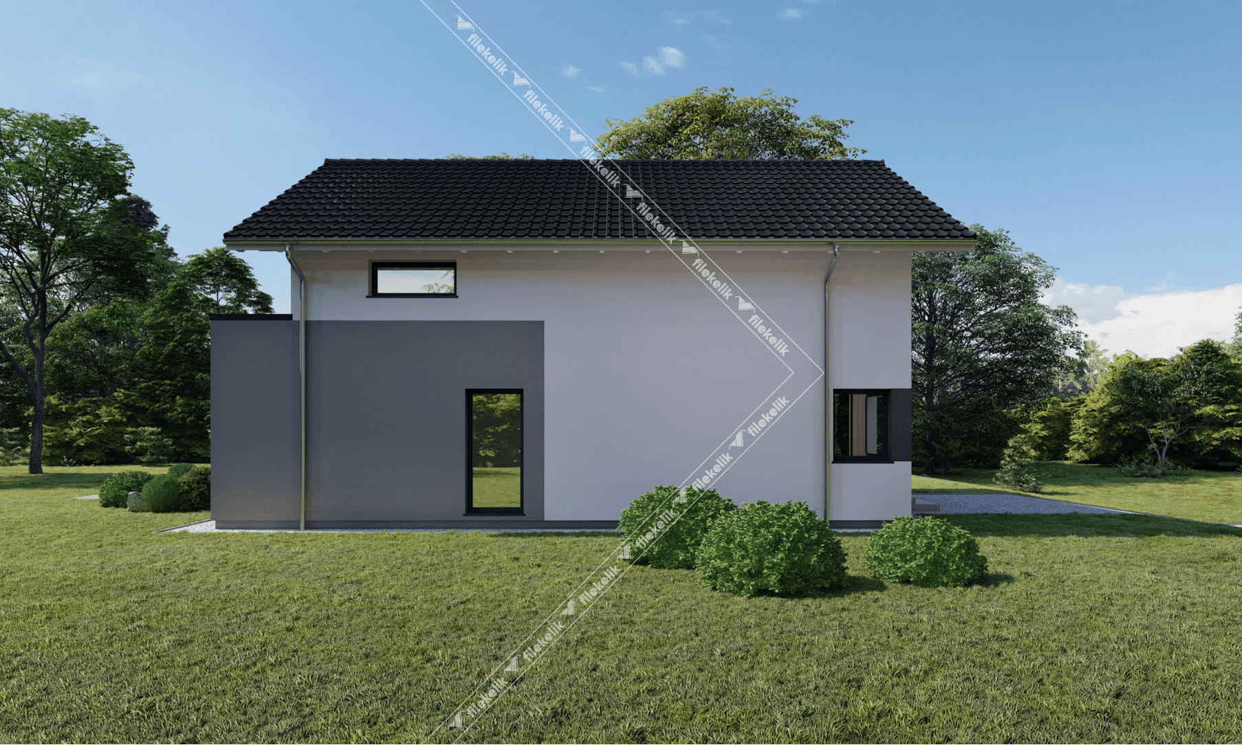 143 m² Çift Katlı Çelik Ev Hülya