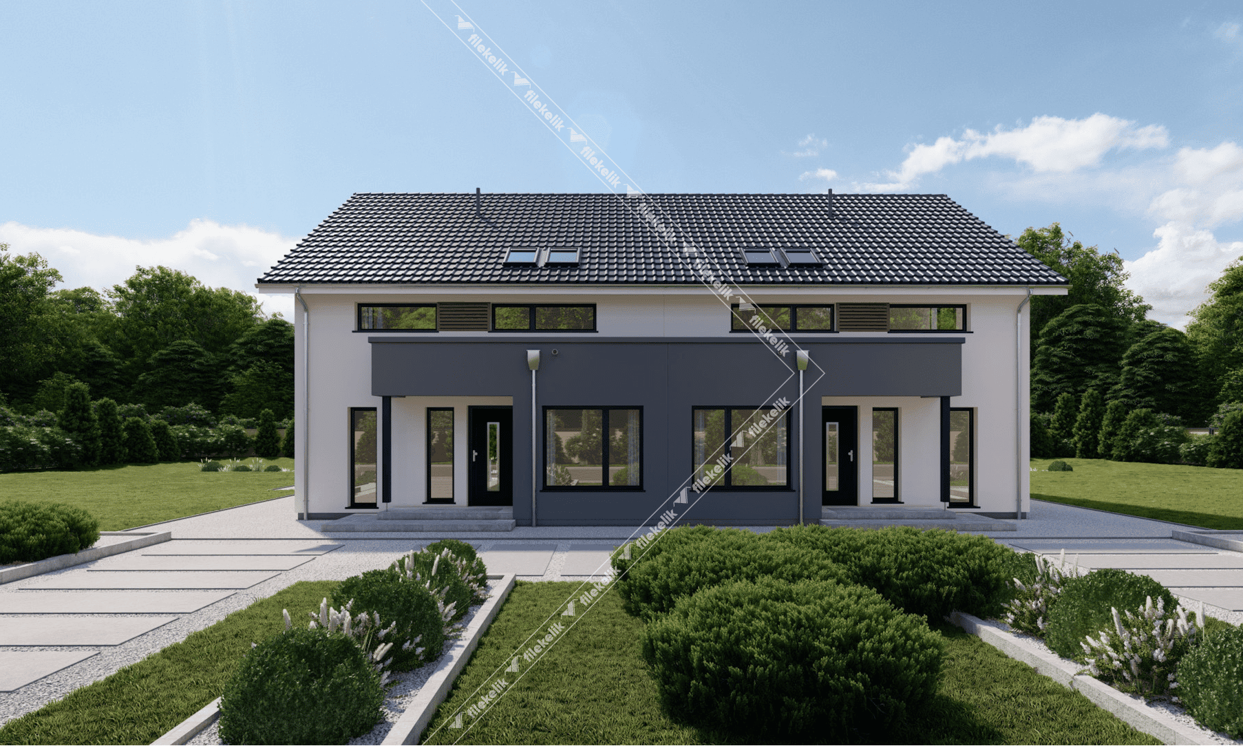 150 m² Çift Katlı Çelik Ev Lotus