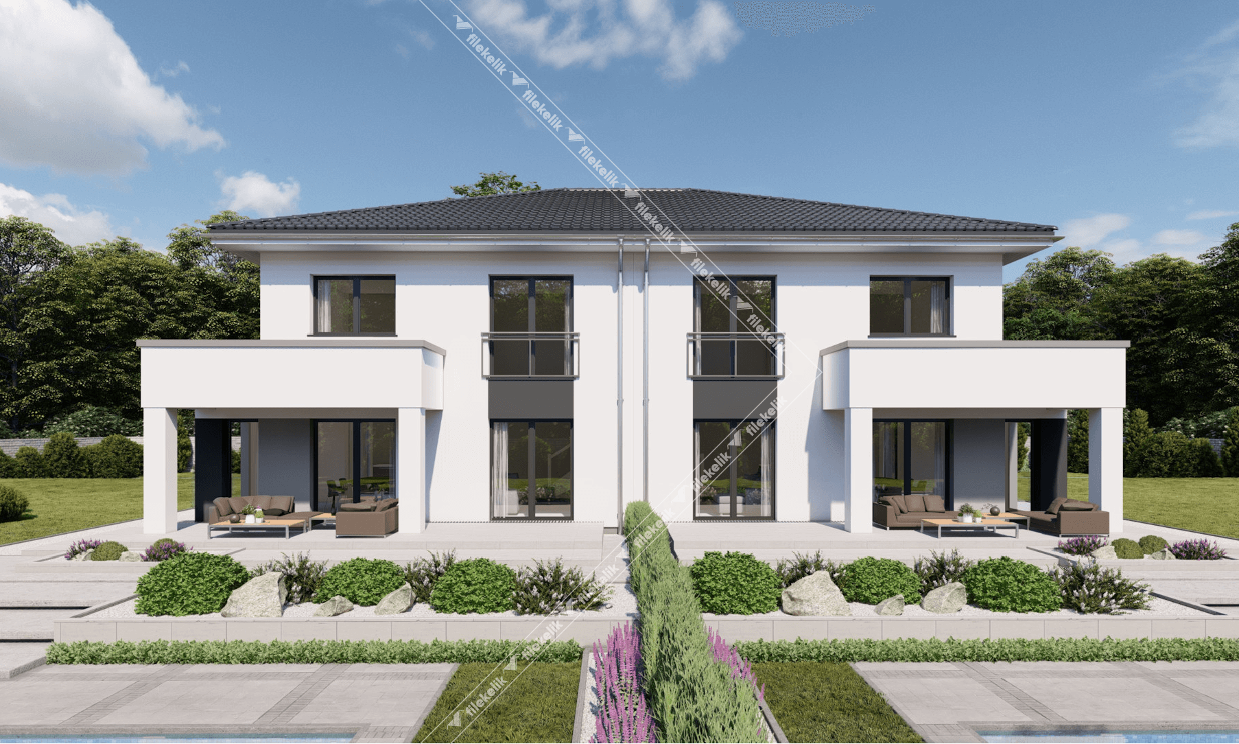 155 m² Çift Katlı Çelik Ev Safir