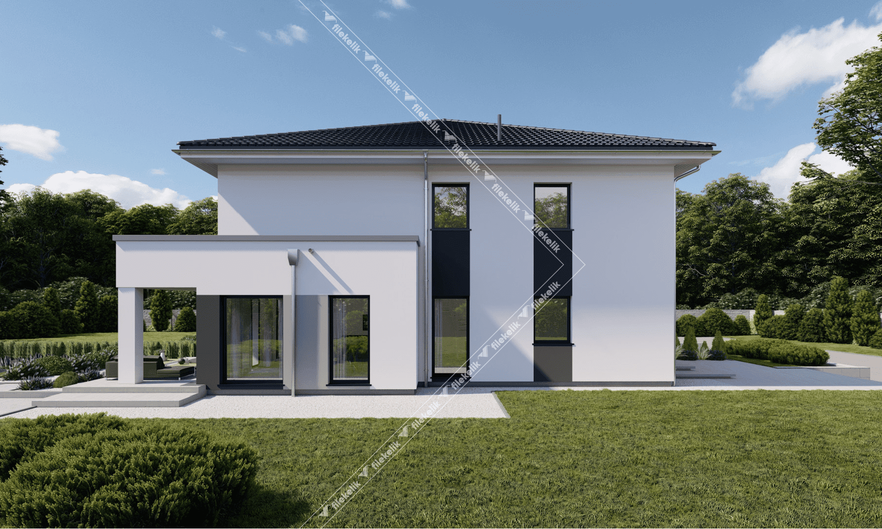 155 m² Çift Katlı Çelik Ev Safir