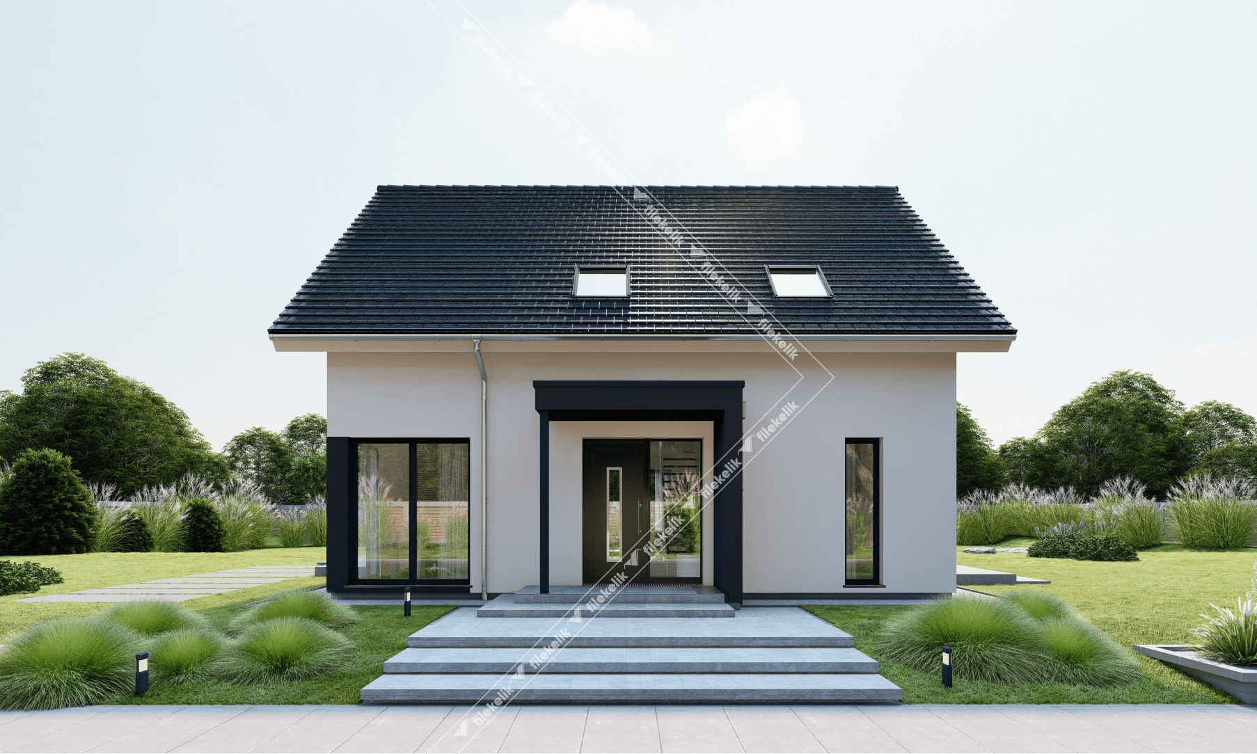 155 m² Çift Katlı Çelik Ev Ziyade