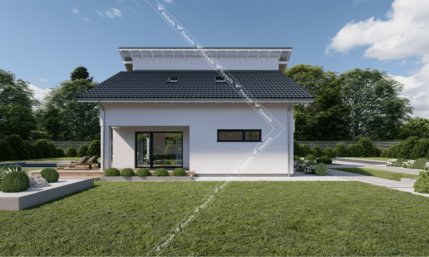 169 m² Çift Katlı Çelik Ev Alaz