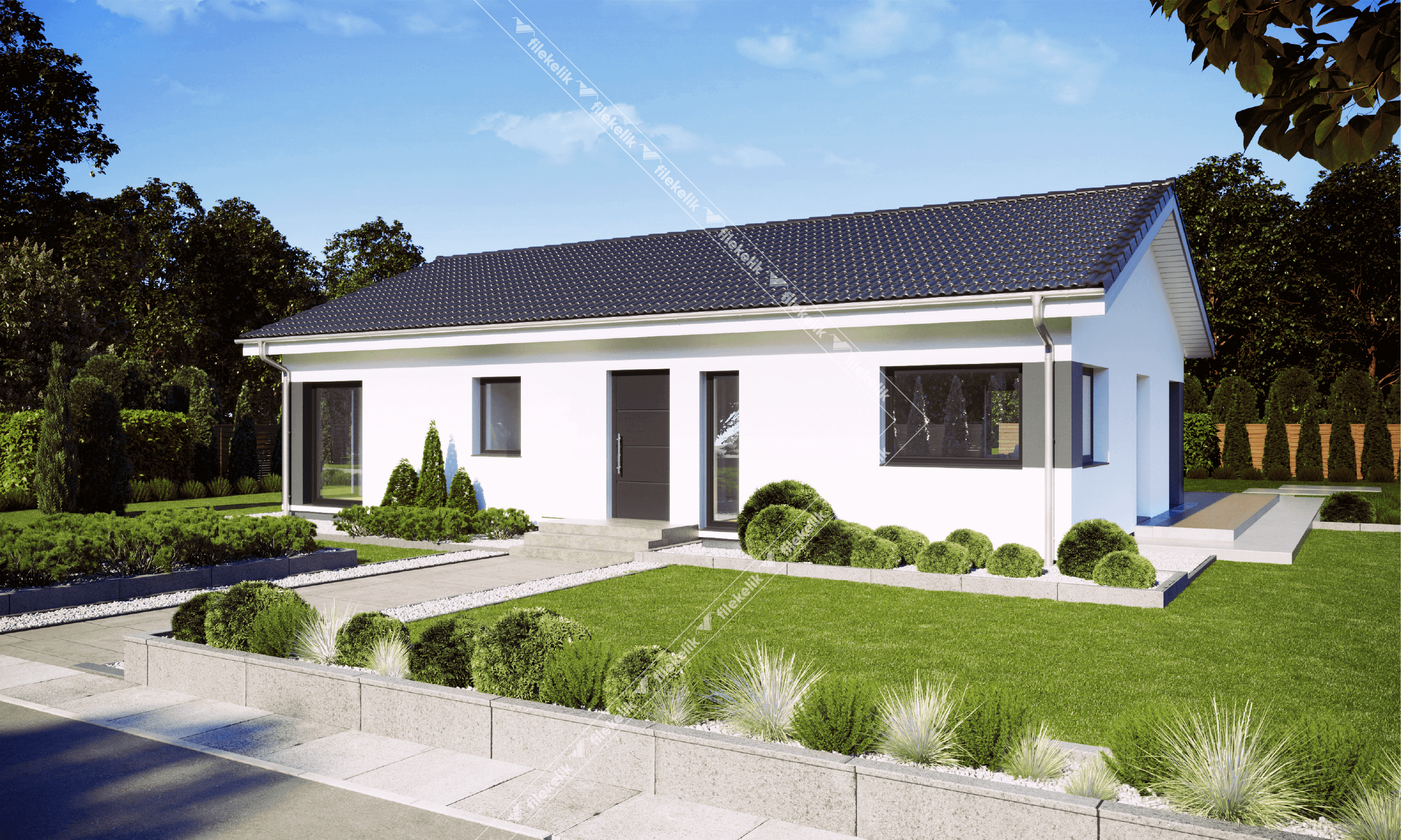 95 m² Tek Katlı Çelik Ev Melis