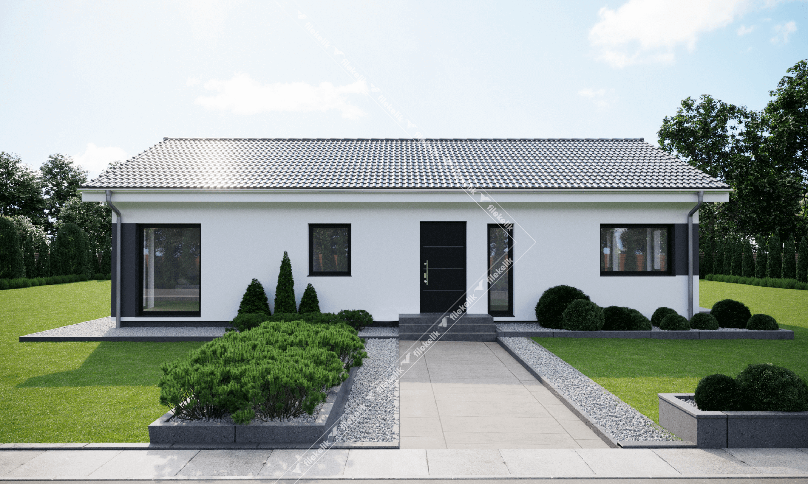95 m² Tek Katlı Çelik Ev Melis