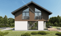161 m² Çift Katlı Çelik Ev Karamel