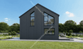 165 m² Çift Katlı Çelik Ev Kara