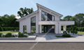 169 m² Çift Katlı Çelik Ev Alaz