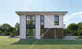 178 m² Çift Katlı Çelik Ev Kare