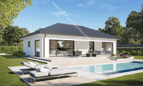 101 m² Tek Katlı Çelik Ev Sardunya