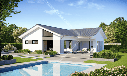 112 m² Tek Katlı Çelik Ev Mercan