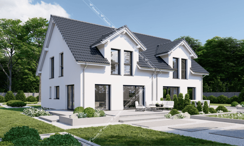 134 m² Çift Katlı Çelik Ev baran