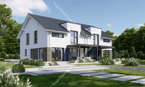 150 m² Çift Katlı Çelik Ev Lotus