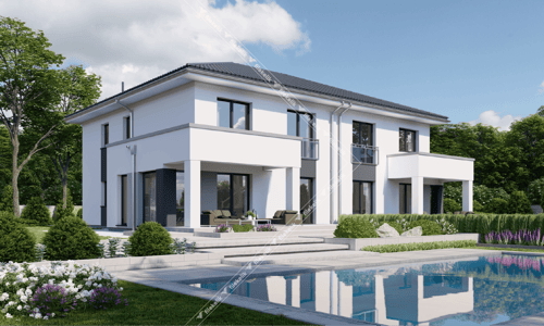 155 m² Çift Katlı Çelik Ev Safir