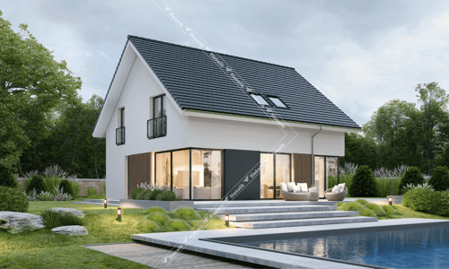 155 m² Çift Katlı Çelik Ev Ziyade