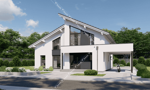 169 m² Çift Katlı Çelik Ev Alaz